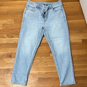 American Eagle Outfitters Light Blue Mom Jeans